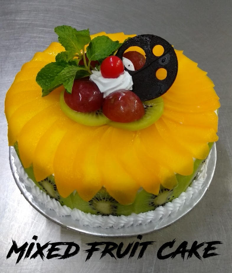 2 in 1 Heart Shaped Fruit Cake | Online Cake | Yummy Cake