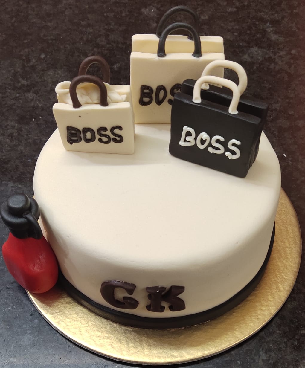 Happy Birthday Boss Chocolate Cake- Order Online Happy Birthday Boss  Chocolate Cake @ Flavoursguru